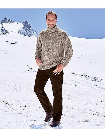 Le pull tricot col roulé - atlas for men