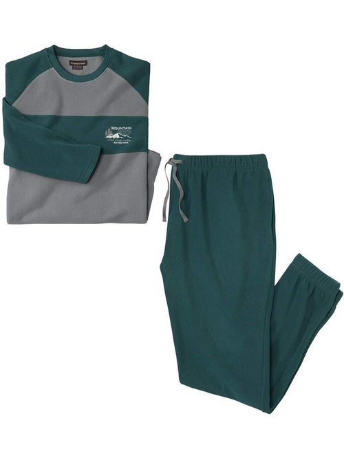 Le pyjama en micropolaire  - atlas for men - Kiabi