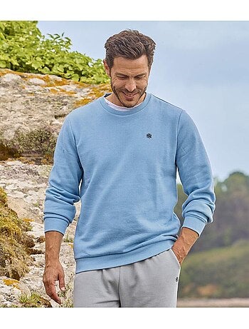 Le sweat molleton col rond - atlas for men