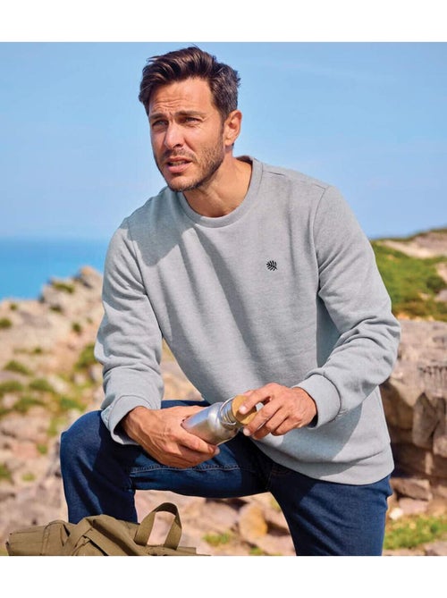 Le sweat molleton col rond - atlas for men - Kiabi Le sweat molleton col rond - atlas for men - Kiabi
