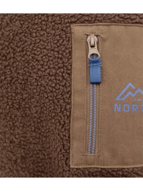 Le sweat sherpa à col zippé  - atlas for men - Kiabi