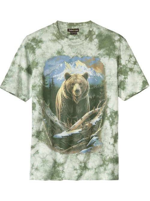 Le tee-shirt tie and dye ours - atlas for men - Kiabi Le tee-shirt tie and dye ours - atlas for men - Kiabi