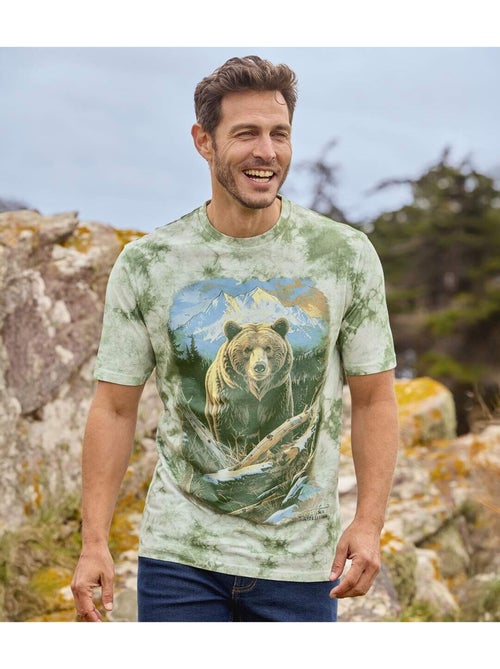 Le tee-shirt tie and dye ours - atlas for men - Kiabi Le tee-shirt tie and dye ours - atlas for men - Kiabi
