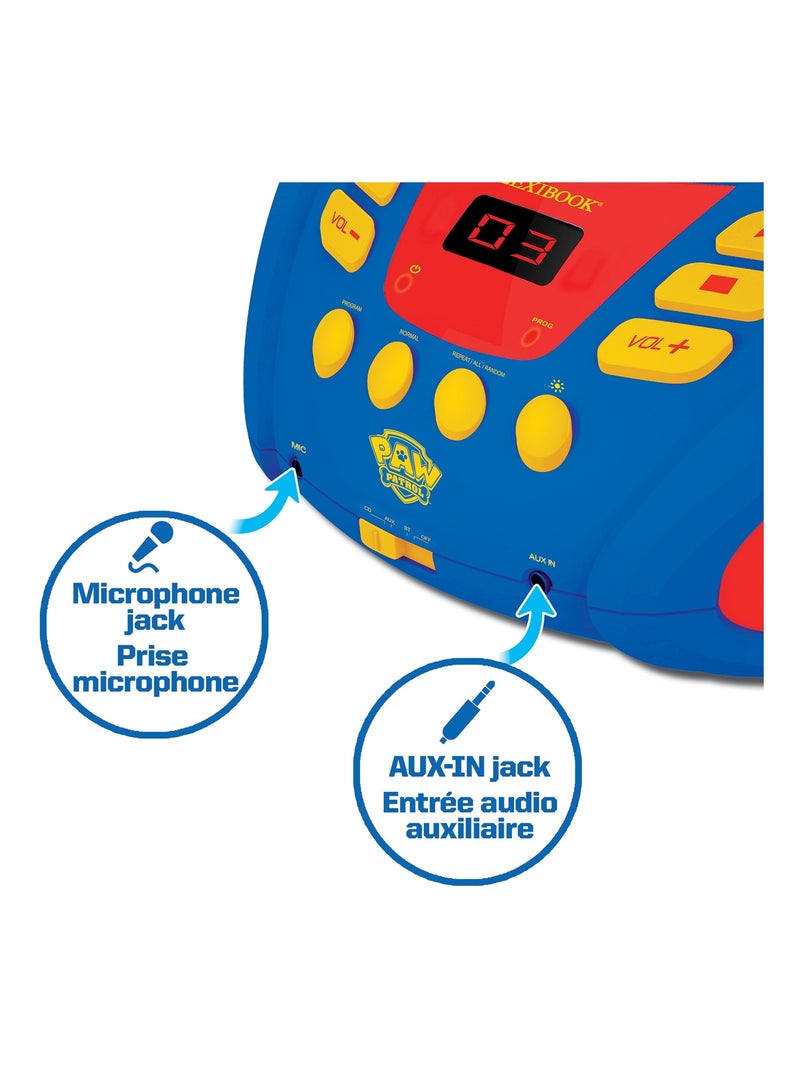 Lecteur cd bluetooth la pat’ patrouille Bleu - Kiabi