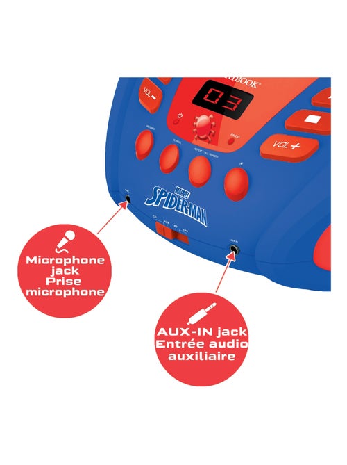 Lecteur cd bluetooth spider-man - Kiabi Lecteur cd bluetooth spider-man - Kiabi