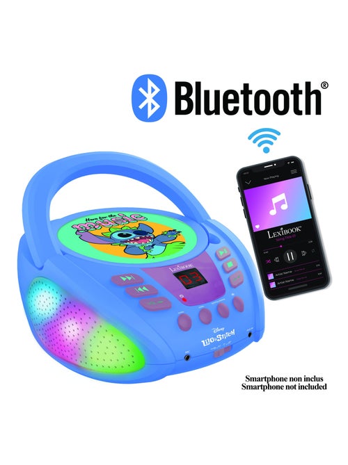 Lecteur cd bluetooth stitch - Kiabi Lecteur cd bluetooth stitch - Kiabi