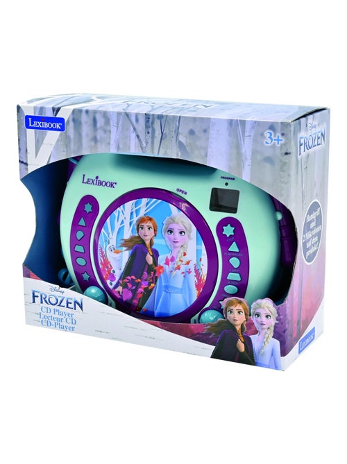 Lecteur cd portable avec 2 microphones reine des neiges - Kiabi Lecteur cd portable avec 2 microphones reine des neiges - Kiabi