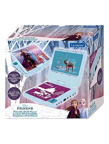 Lecteur dvd portable 7" la reine des neige