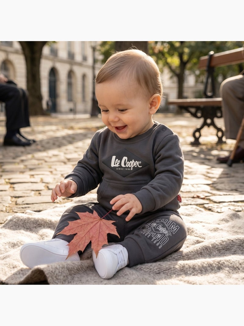 Lee Cooper - Baby jongensset Antracietgrijs - Kiabi