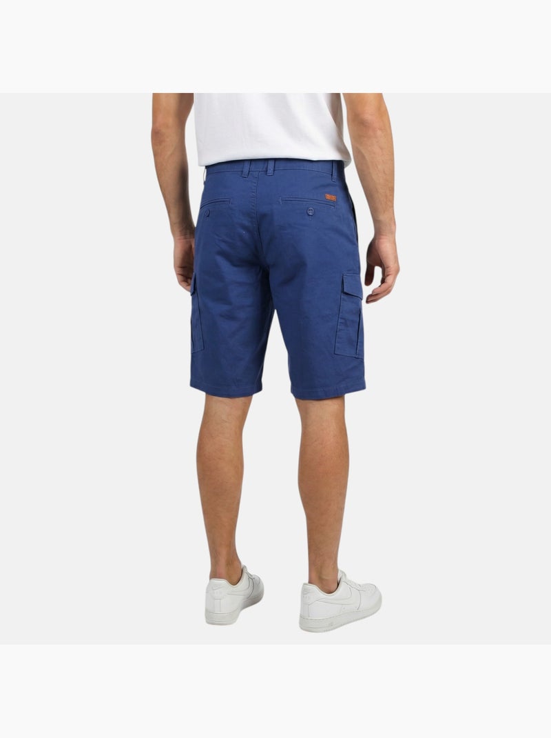 Lee Cooper - Bermuda chino cargo  heren Blauw - Kiabi