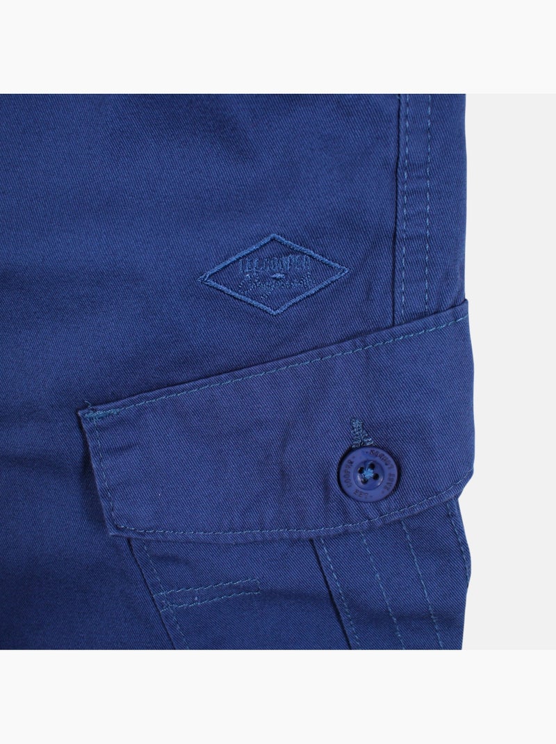 Lee Cooper - Bermuda chino cargo  heren Blauw - Kiabi
