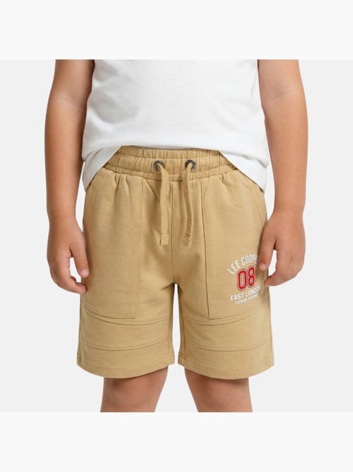 Lee Cooper - Bermuda enfant avec logo et cordon - Kiabi