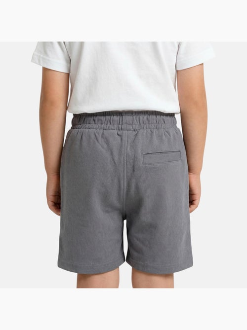 Lee Cooper - Bermuda enfant avec logo et cordon - Kiabi