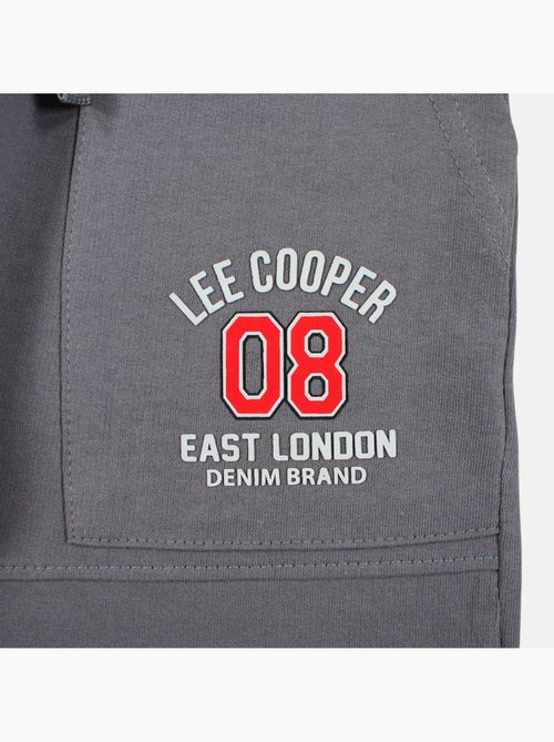 Lee Cooper - Bermuda enfant avec logo et cordon - Kiabi