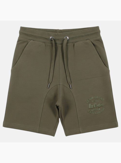 Lee Cooper - Bermuda enfant avec logo et cordon - Kiabi