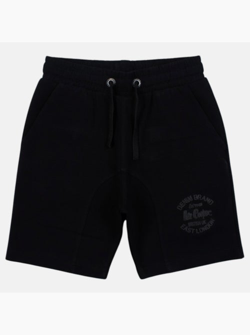 Lee Cooper - Bermuda enfant avec logo et cordon - Kiabi