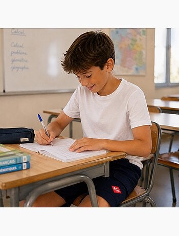 Lee Cooper - Bermuda enfant garçon avec poches