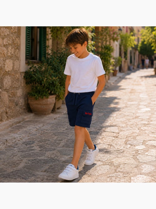 Lee Cooper - Bermuda enfant garçon avec poches - Kiabi