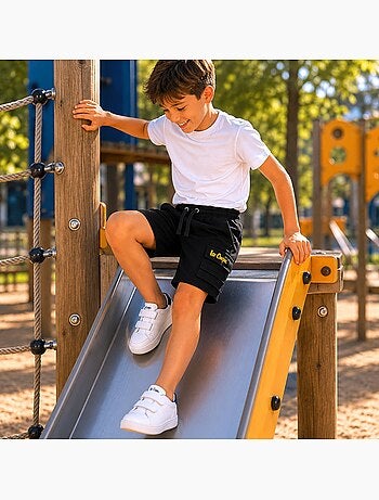 Lee Cooper - Bermuda enfant garçon avec poches