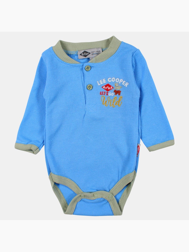 Lee Cooper - Body met legging en bijpassende muts Blauw - Kiabi