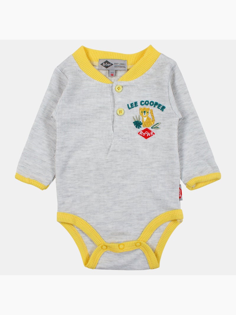Lee Cooper - Body met legging en bijpassende muts Grijs - Kiabi