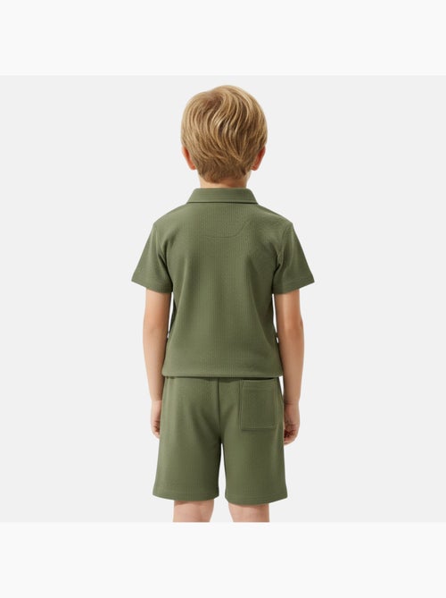 Lee Cooper - Chemise manches courtes et short assorti - Kiabi