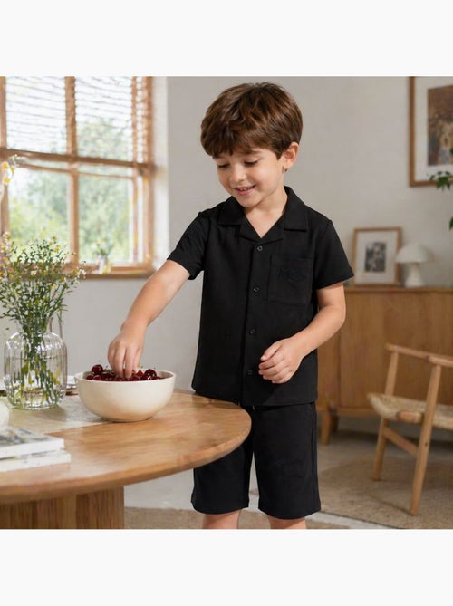 Lee Cooper - Chemise manches courtes et short assorti - Kiabi