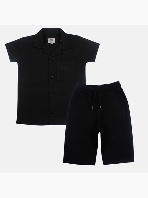 Lee Cooper - Chemise manches courtes et short assorti - Kiabi