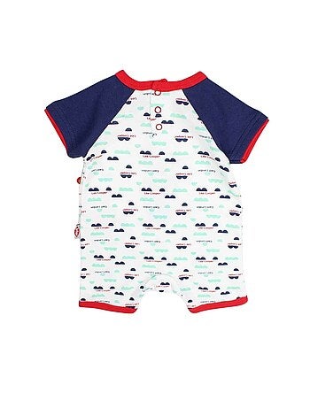 Lee Cooper - Combishort garçon été avce motif et ecriture