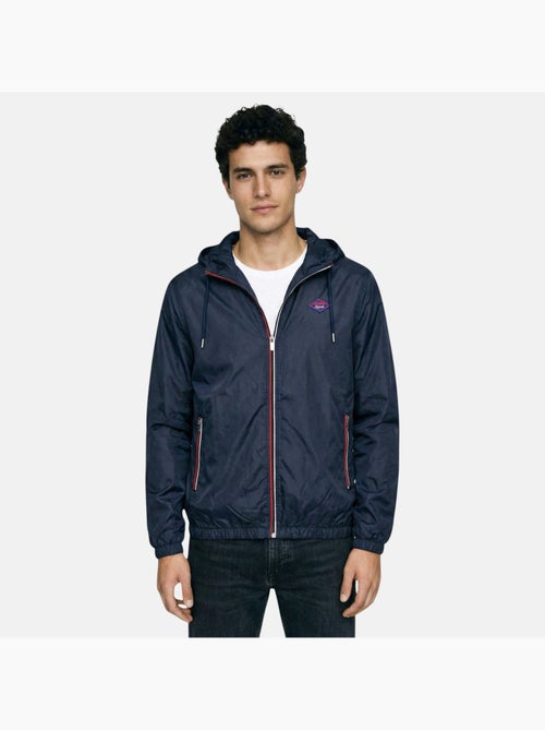 Lee Cooper - Coupe vent homme marine avec capuche - Kiabi