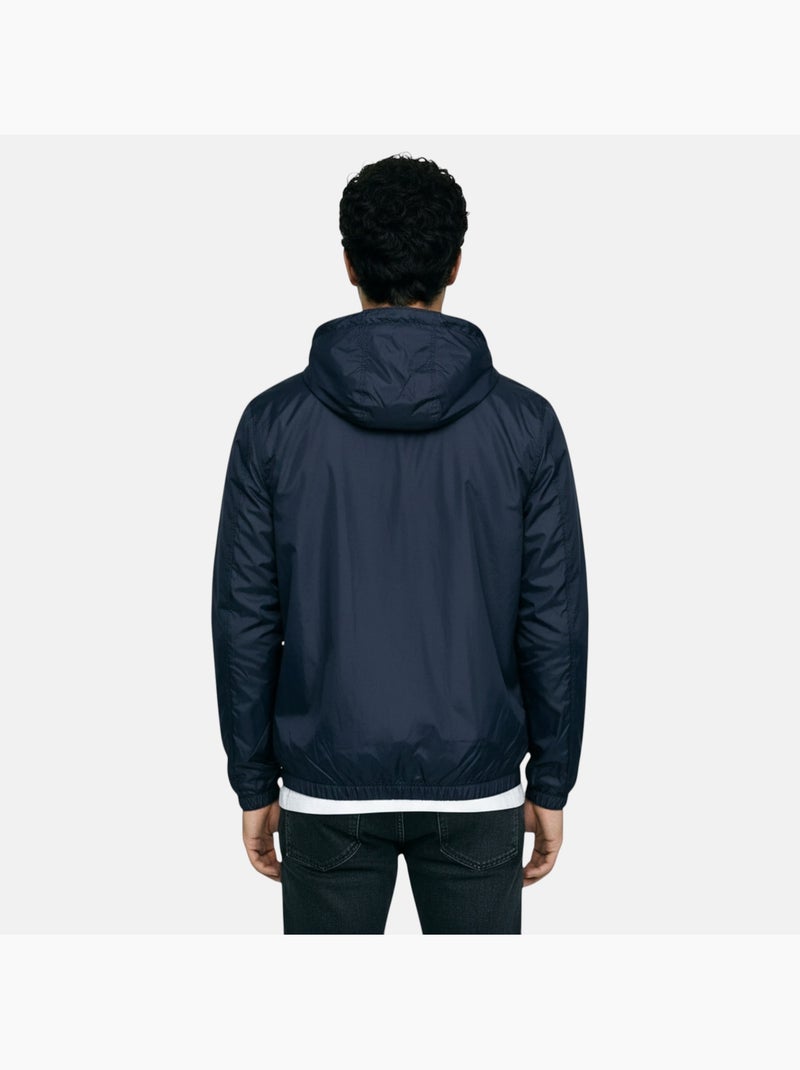 Lee Cooper - Coupe vent homme marine avec capuche Bleu marine - Kiabi