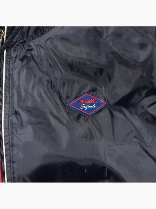 Lee Cooper - Coupe vent homme marine avec capuche - Kiabi