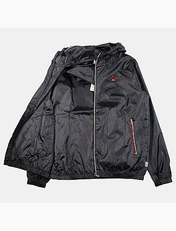 Lee Cooper - Coupe vent homme noir avec capuche