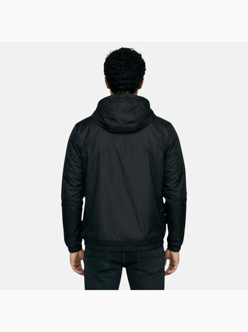 Lee Cooper - Coupe vent homme noir avec capuche Noir - Kiabi