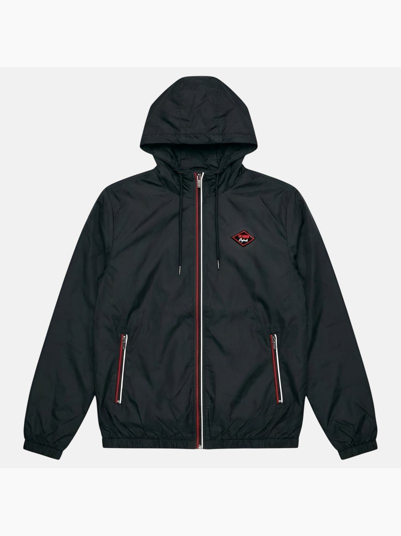 Lee Cooper - Coupe vent homme noir avec capuche Noir - Kiabi