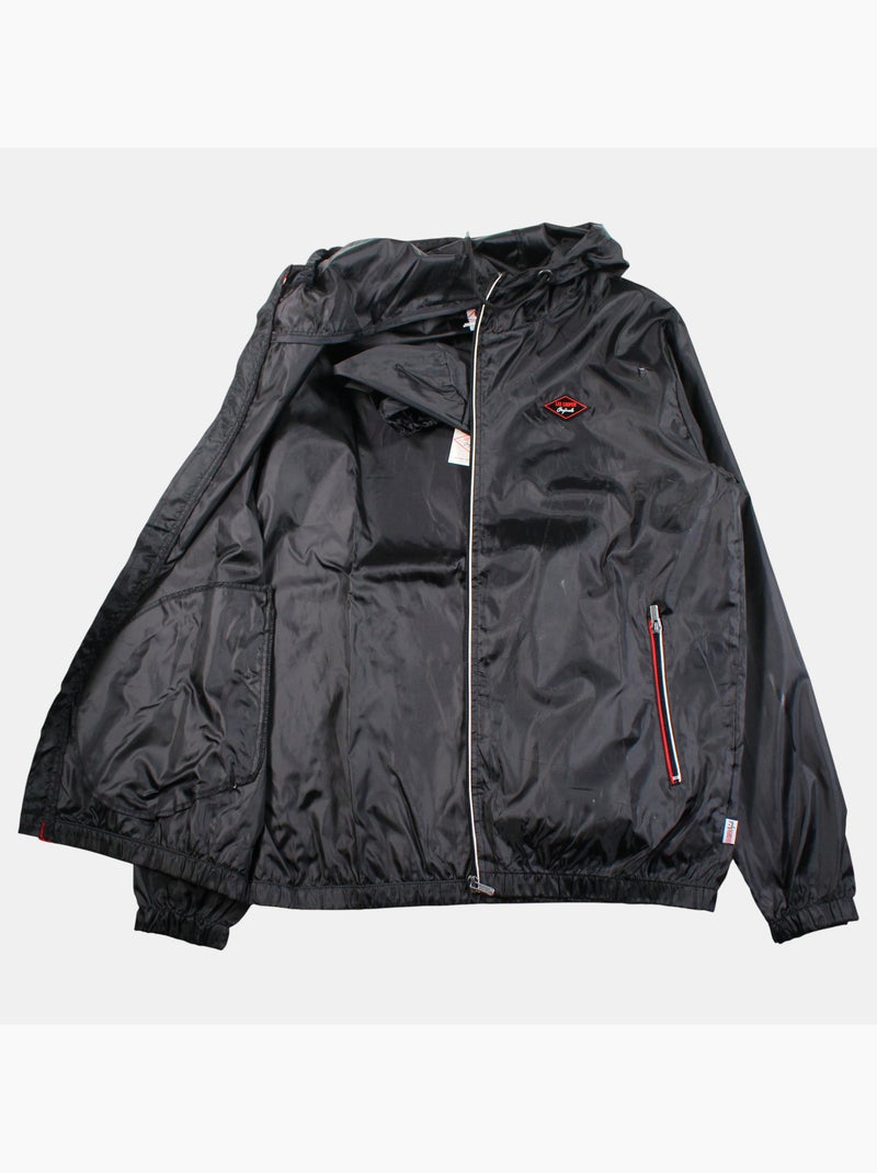 Lee Cooper - Coupe vent homme noir avec capuche Noir - Kiabi