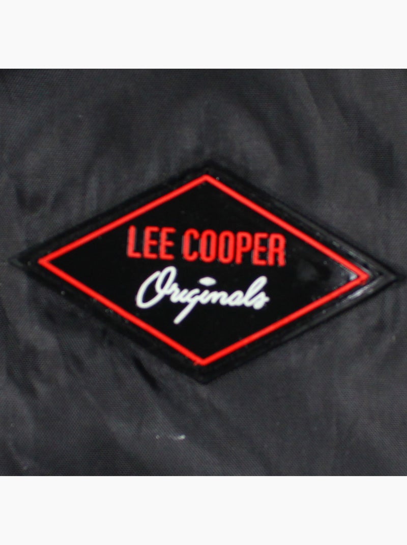 Lee Cooper - Coupe vent homme noir avec capuche Noir - Kiabi
