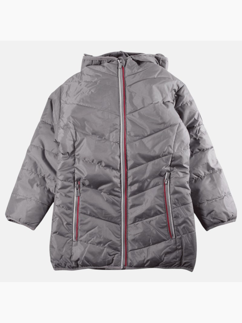 Lee Cooper - Doudoune fille imprim?e Gris - Kiabi