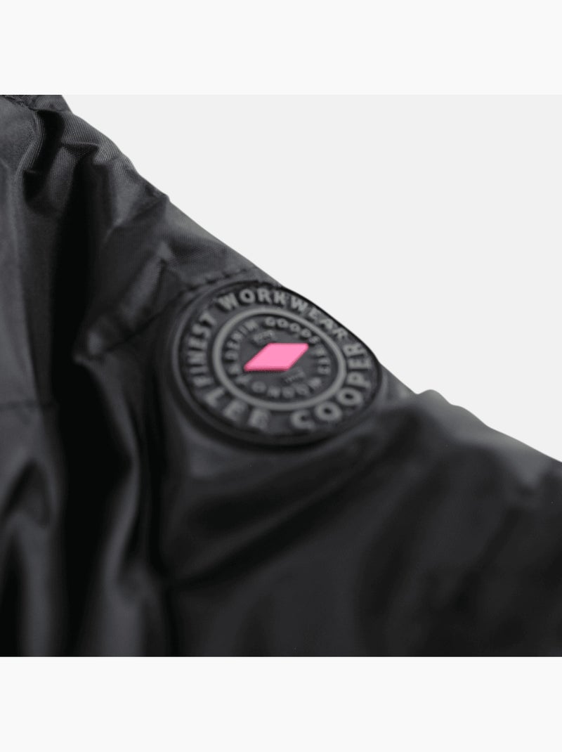 Lee Cooper - Doudoune fille imprim?e Noir - Kiabi