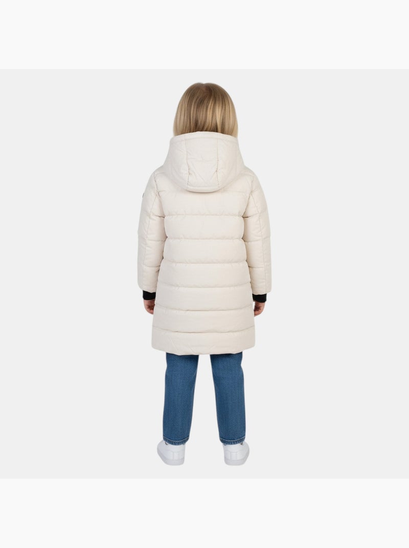Lee cooper - doudoune longue fille Blanc - Kiabi