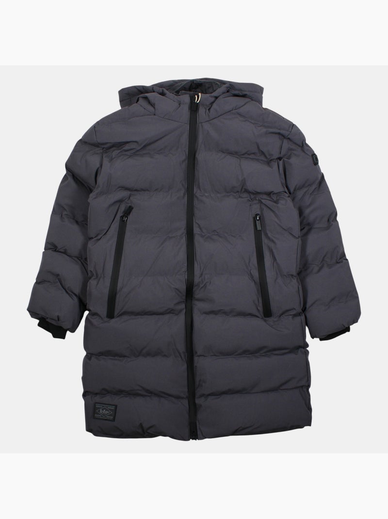Lee cooper - doudoune longue garçon Gris - Kiabi