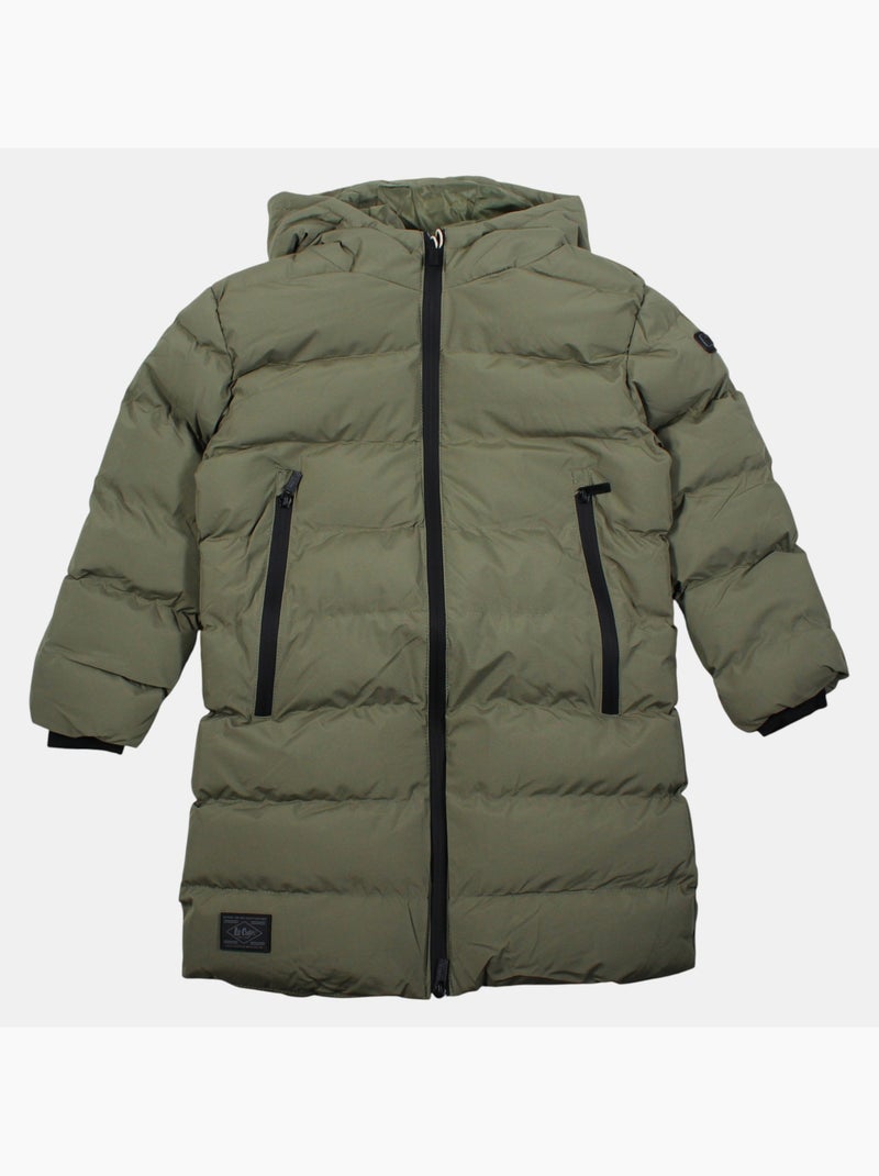 Lee cooper - doudoune longue garçon Kaki - Kiabi