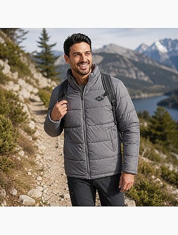 Lee cooper - doudoune matelassée zippée, poches zippées