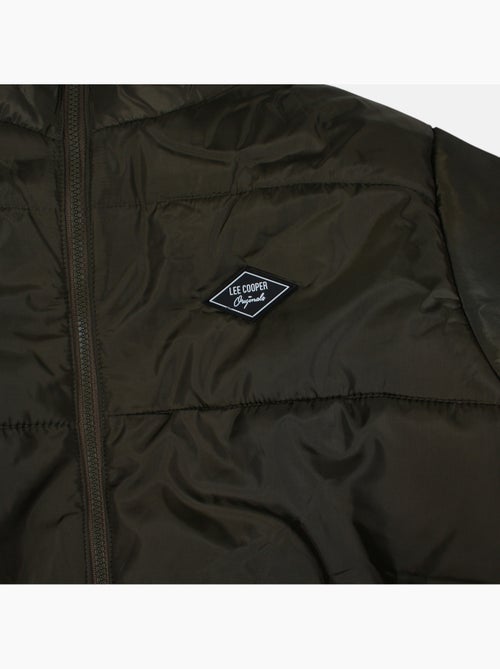 Lee cooper - doudoune matelassée zippée, poches zippées - Kiabi Lee cooper - doudoune matelassée zippée, poches zippées - Kiabi