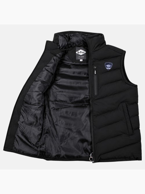 Lee cooper - doudoune sans manches à capuche, poches zippées - Kiabi