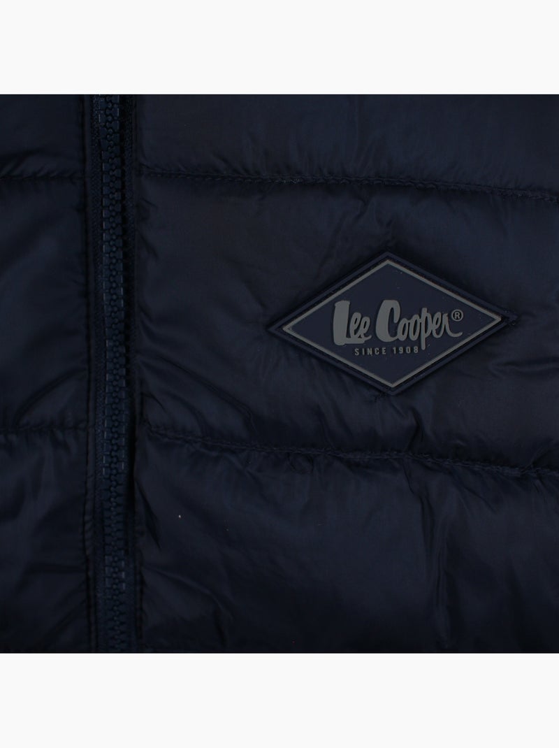 Lee Cooper - Doudoune  sans manches Gar?on Bleu marine - Kiabi