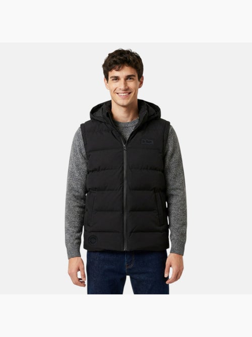 Lee cooper - doudoune sans manches homme avec capuche - Kiabi
