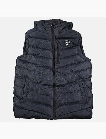 Lee cooper - doudoune sans manches zippée à capuche, poches zippées