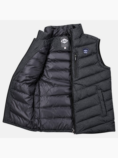 Lee cooper - doudoune sans manches zippée à capuche, poches zippées - Kiabi Lee cooper - doudoune sans manches zippée à capuche, poches zippées - Kiabi
