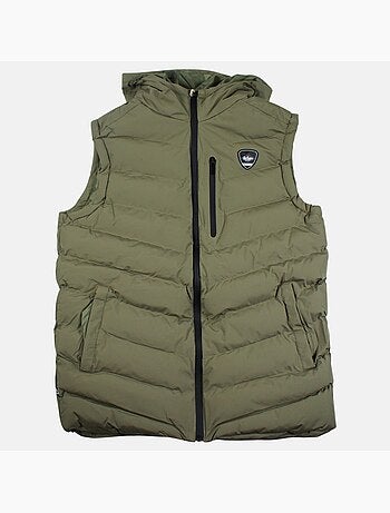 Lee cooper - doudoune sans manches zippée à capuche, poches zippées